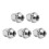 5PCS Metal Wheel Nuts Set for Galaxy, Edge, Connect - High Strength 1