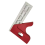 Scalable Edge Ruler Triangle Angle Ruler Woodworking Measure Tool 5