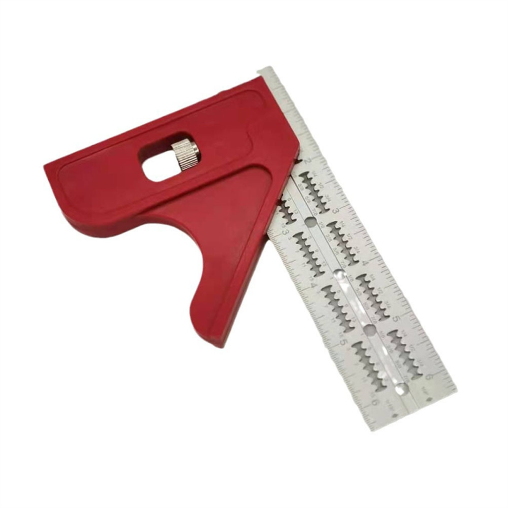 Scalable Edge Ruler Triangle Angle Ruler Woodworking Measure Tool 4713596658741