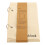 Blank Linen Sketchbook with Eyelets - Secure and Elegant Design 3