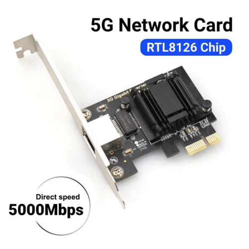 RTL8126 Chip Gigabit Ethernet PCI Express Network Card 2