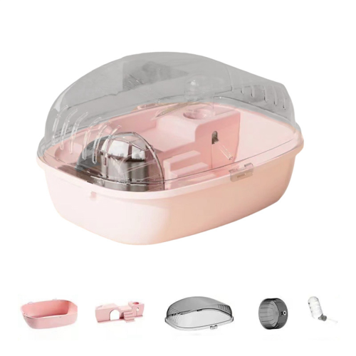 Hamster Cage Running Roller Skating Toy Small Animals Accessories C