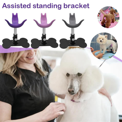 Dog Grooming Stool Auxiliary Standing Support Adjustable Height A 2