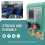 0-6000Kpa Refrigeration HVAC Temperature Tester Digital Manifold 6
