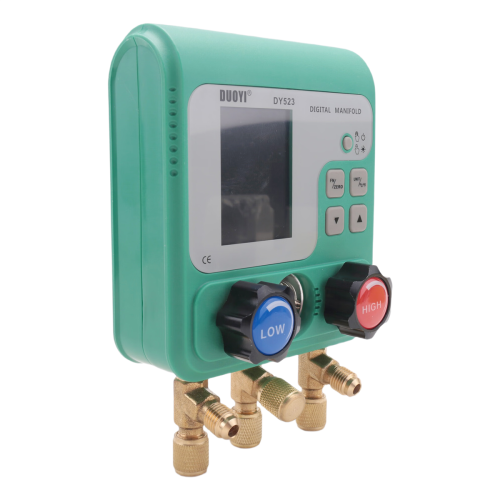 0-6000Kpa Refrigeration HVAC Temperature Tester Digital Manifold 2