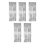 Silver Foil Tassel Curtains, Photo Booth Backdrop Streamer Curtains, 1