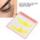 Modell: Wimperntrenner - Silikonpad, Gelb 5