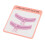 Modèle séparateur de cils en silicone violet 9