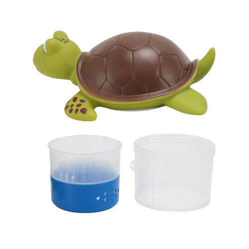 Cute PVC Pool Cl Floater with Adjustable Animal Design, Green 2