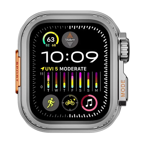 Watch Case for Watch Change Prtection Bumper Cover Titanium
