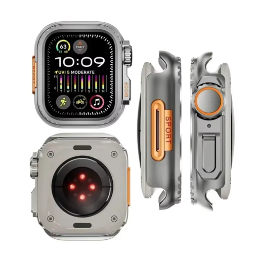 Watch Case for Watch Change Prtection Bumper Cover Titanium 1