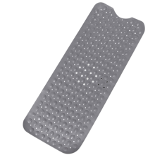 Anti-Slip Bathtub Mat with Drain Holes, Suction Cups - B