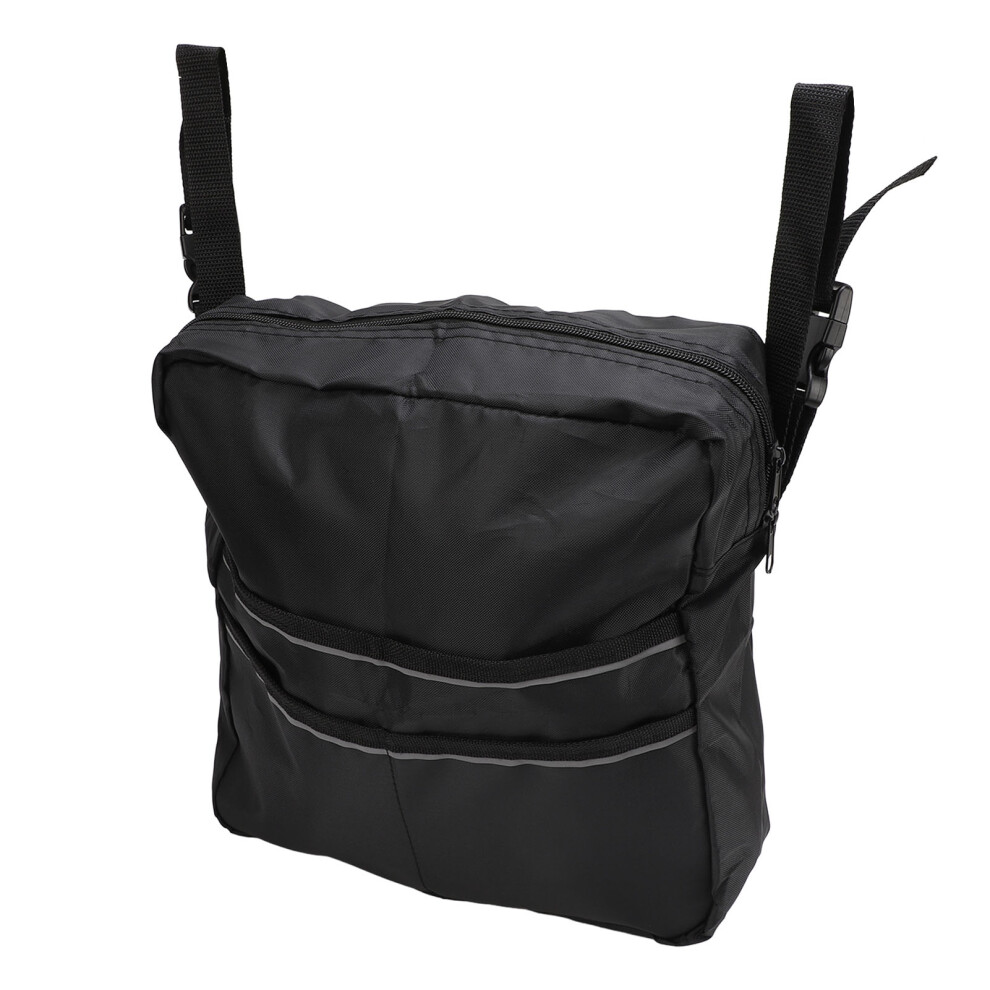 Large Oxford Wheelchair Bag 30x31cm Multi-Use Stroller & Bike Pouch