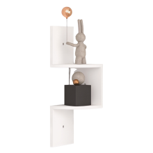 Wall Bookshelf Multi-Layer Wall Mounted Storage Rack B
