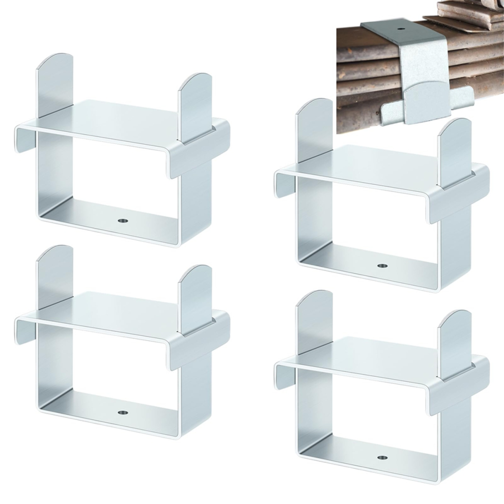 4 Pcs Leaf Spring Clamp Kit Leaf Springs Up to 2.5Inch Wide-image-OPC-PJ9VTSN-NEW