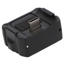 Tragbarer schwarzer Aluminium-Typ-C-Ladestation für Osmo Pocket 3