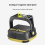 Portable LED Spotlight Lantern Strong Light Yellow 3