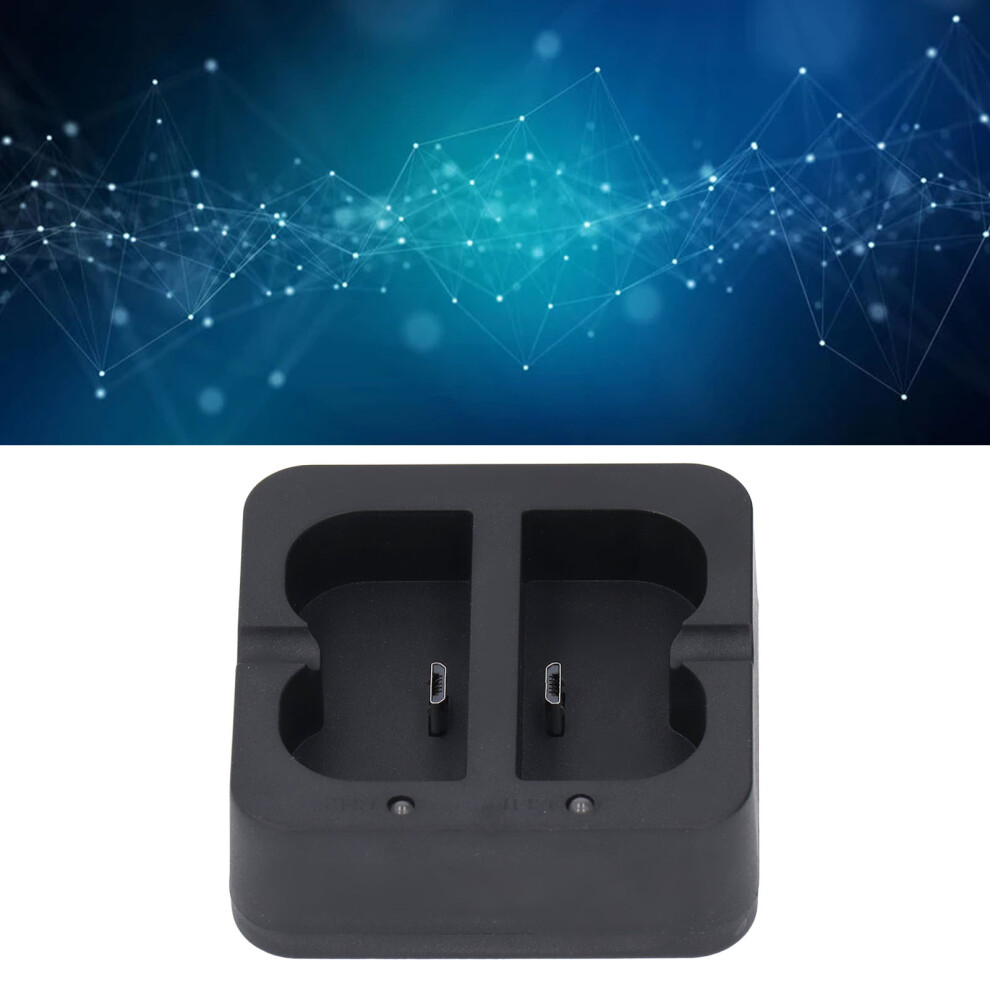 Dual Port Battery Charger Hub For Ring Spotlight Cam & Doorbell Black 6921331444483