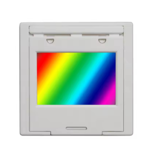 Transmission Diffraction Grating with Frame Line Spectrophotometer A