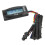 4 in 1 Motorcycle Voltage Temperature Gauge Time 4