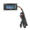 4 in 1 Motorcycle Voltage Temperature Gauge Time 7