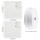 Insulation Cover with Strips Adhesive for Attic Fan, B 5