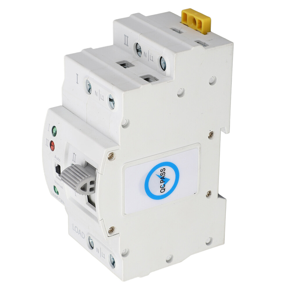 Compact 2P 63A Ats For Emergency Power Systems Fast 110V Transfer 7651331446017