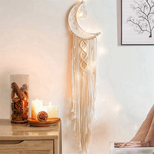 Dream Catcher, Moon Dream Catcher with Light 1