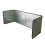 Three-Sided Kitchen Oil Splash Shield Splash Baffle Splash Heat 1