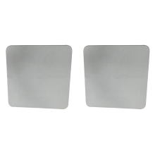 2pcs Silica Gel Absorbent Mat for Ice Maker Bottom 37.5x37.5cm Gray