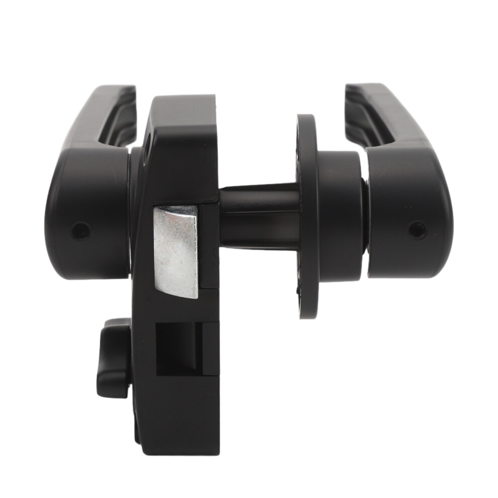 Versatile Rv Bathroom Latch Matte Black With Reverse Lock 15Â25Mm 6941331446973