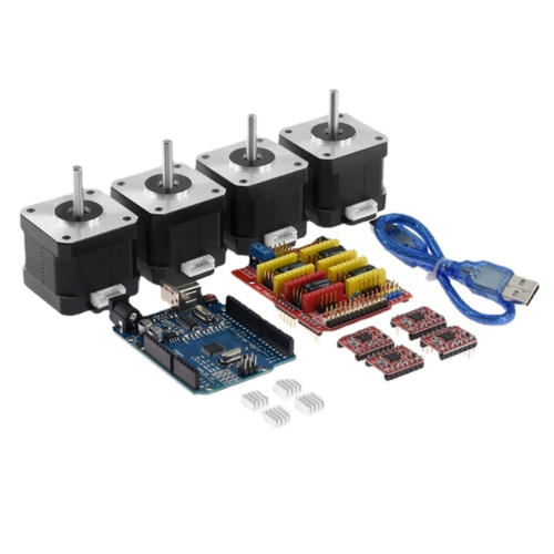 Nema17 Stepper Motor+4pcs A4988 Driver Expansion Board 3D Printer Kit 1