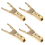 Plug Rhodium Plated Fork Loudspeaker Cables Speaker Cable Connector 1