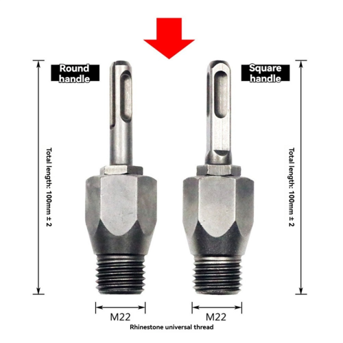 6PCS M22 Drill Adapter for Electric Drill Converter 2