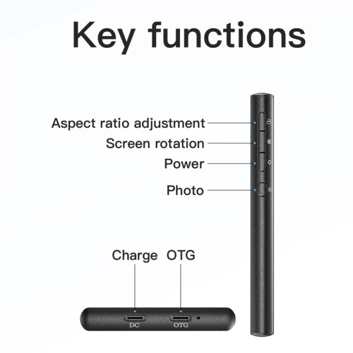 Phone Selfie Monitor Screen Adjustable Bluetooth Magnetic Mount A 2