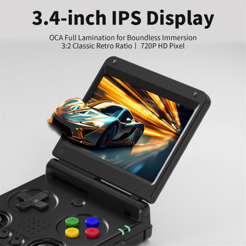 RG34XXSP Retro Game Console Linux 64Bit 3.4 Inch 64+128G C 2