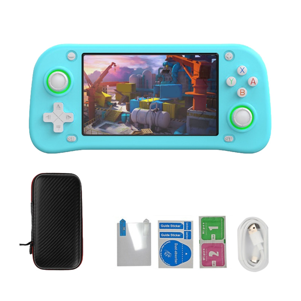 Xf43 Retro Handheld Game Console 4.3In Ips Screen Blue 4712205964563