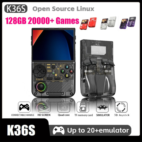 K36S Retro Handheld Video Game Console 128GB 20000+ Games A 1