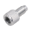 12g CO2 Converter Adapter M16x1.5 Threads CO2 Saver Adapter Silver 4