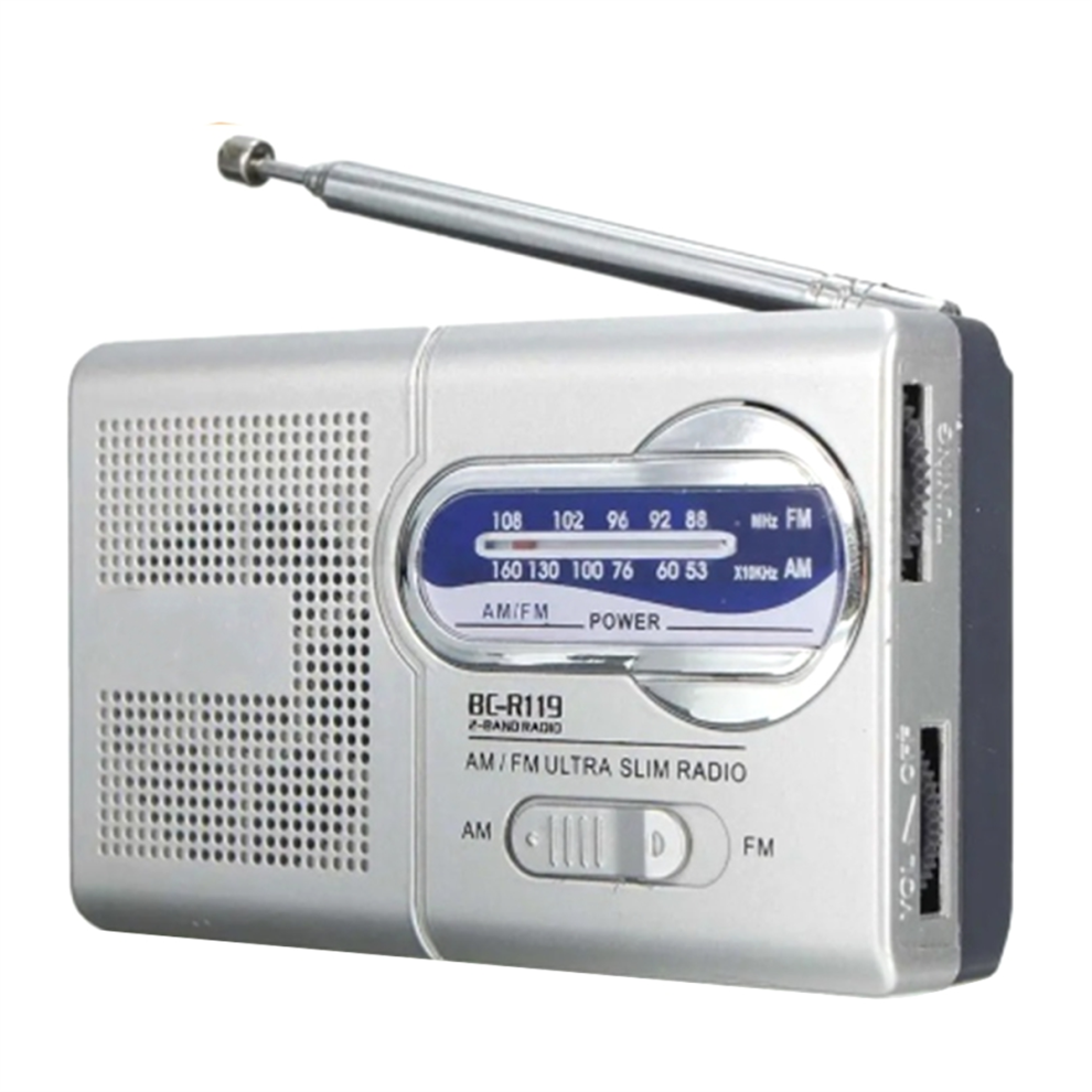 Portable Am/Fm Radio Bc-R119 Excellent Reception 4712205934009