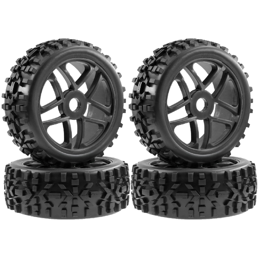 4Pcs 115Mm 1/8 Rc Off-Road Car Wheel Tire Tyre 17Mm Hex A 4712205934108
