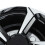 8 Inch Wheel Hub Cap Black Fully Wrap Hubcap Rim 15