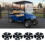 8 Inch Wheel Hub Cap Black Fully Wrap Hubcap Rim 12