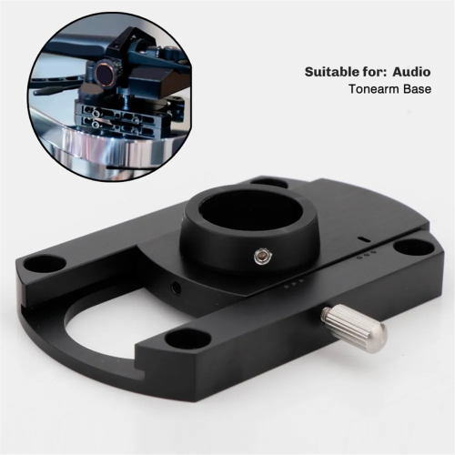 Conversion Arm Plate Inner Hole for LP Turntable Vinyl 1