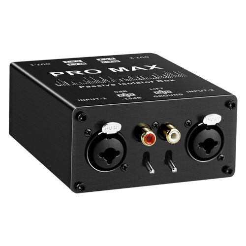 Audio Isolator,Audio Current Eliminator,2 Way XLR 6.5 Isolator