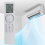 Replace A/C YBE1FB8 Remote Control for YBE1FB8 Air Conditioner 5