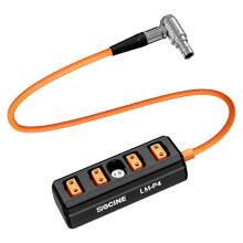 D-Tap 2-Pin Lemo zu 4-Port-Splitter 14,8 V 60 cm 150 W