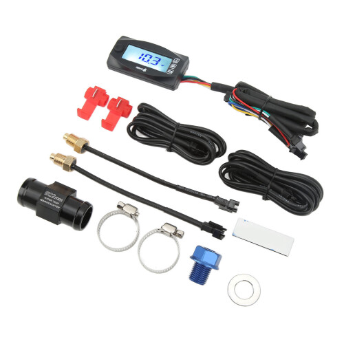 4 in 1 Water Oil Temperature Time Voltage Gauge 1