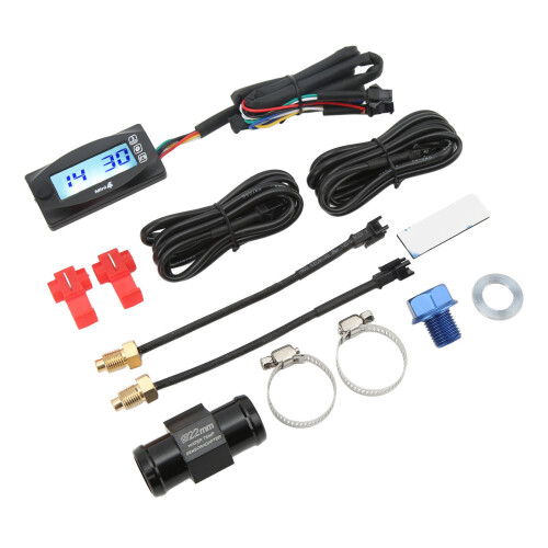 4 in 1 Water Oil Temperature Time Voltage Gauge 2