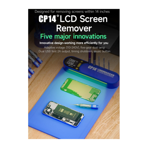 CP14+ LCD Screen Separator with Dust Detection Light EU Plug 1